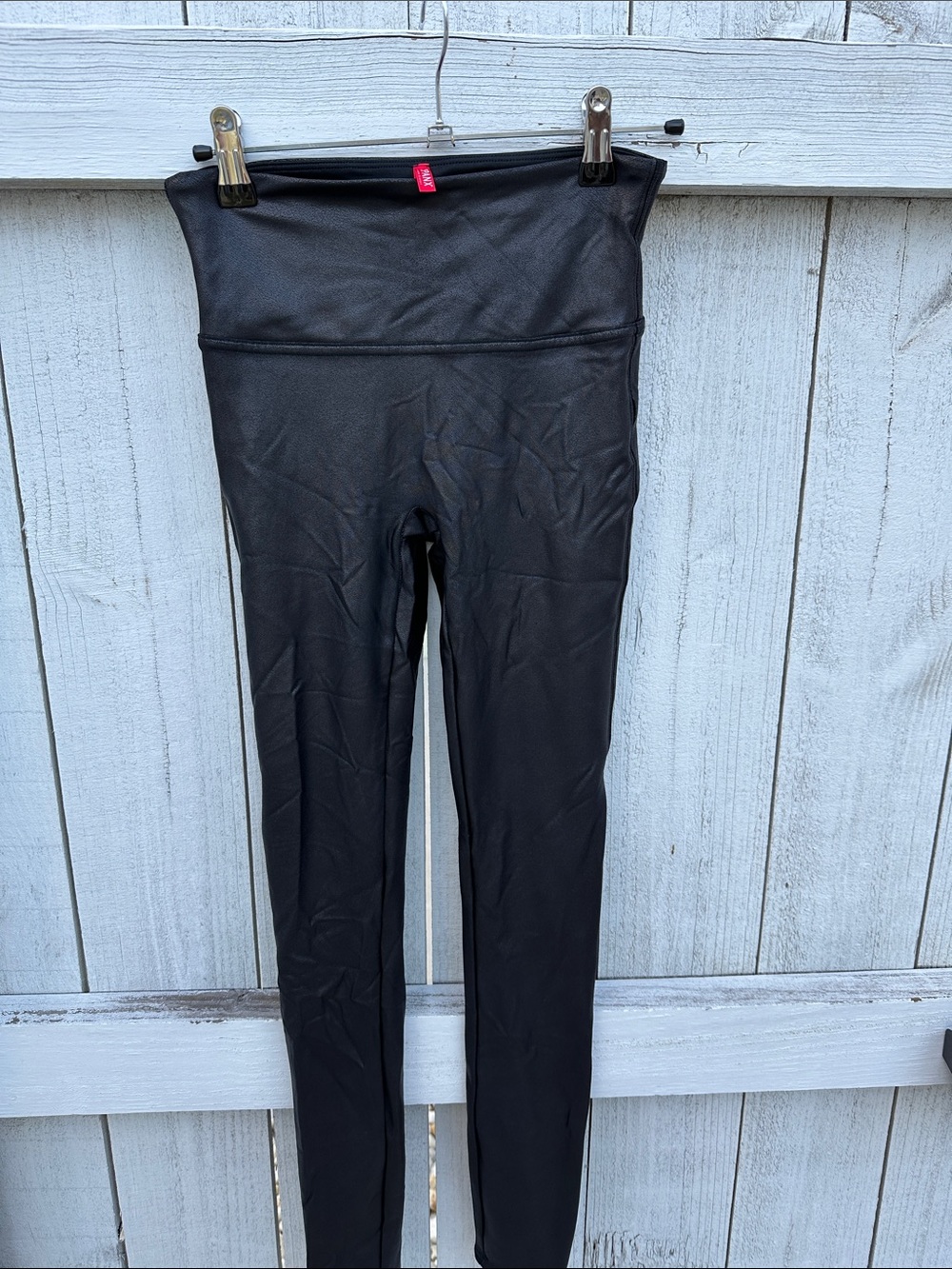 SPANX Faux Leather Leggings